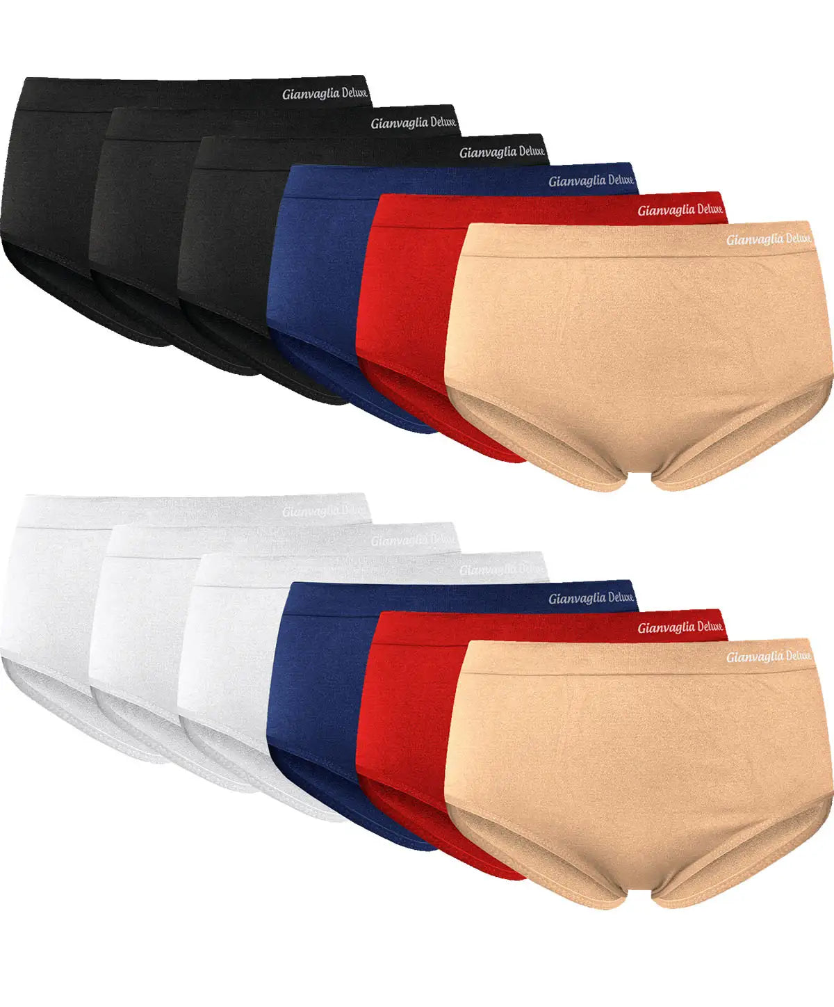 Sliponline Gianvaglia 12-pak naadloze slips dames - Seamless