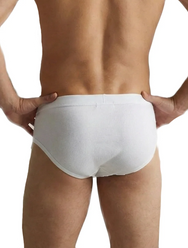 Sliponline HL-tricot heren sport slip wit