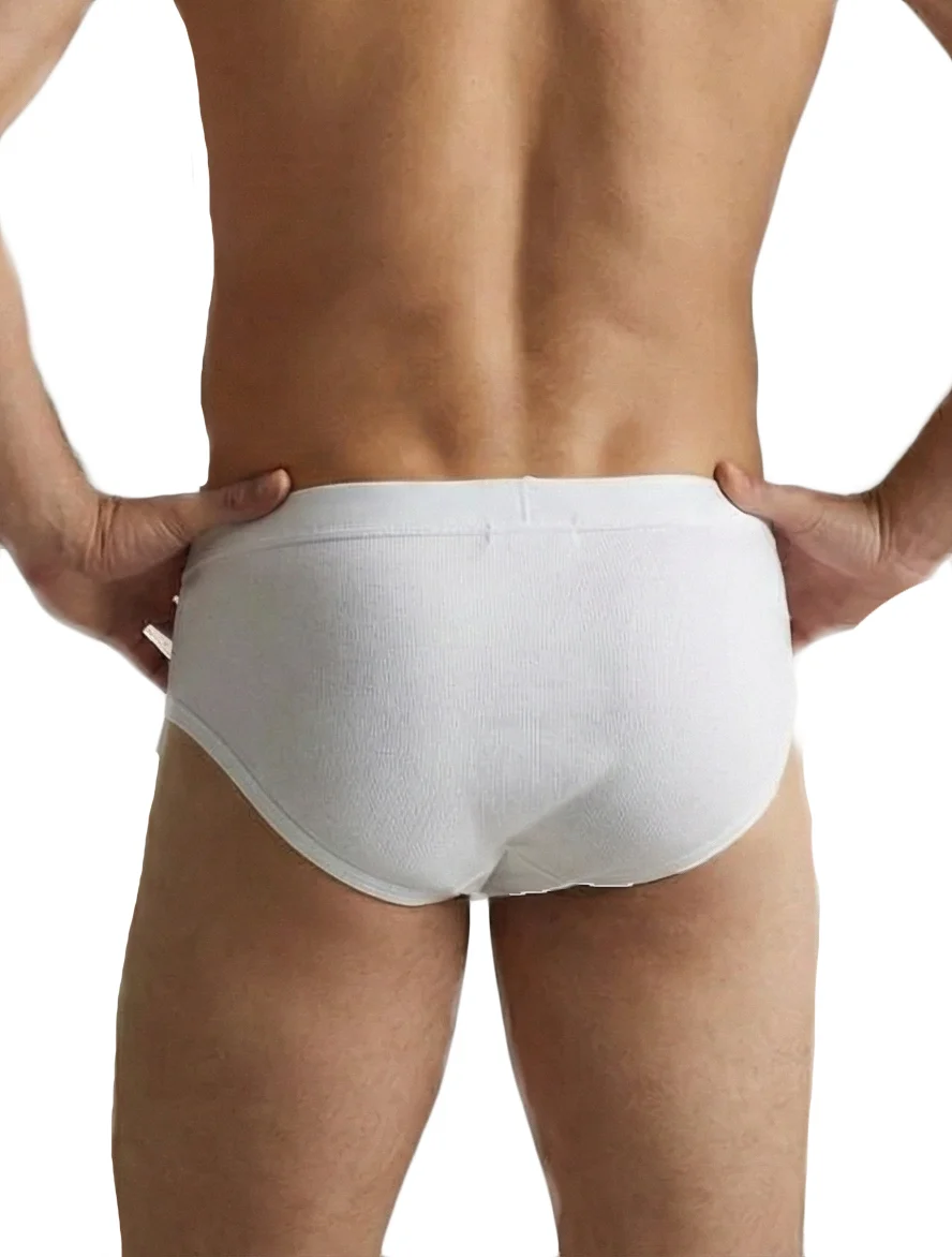 Sliponline HL-tricot heren sport slip wit