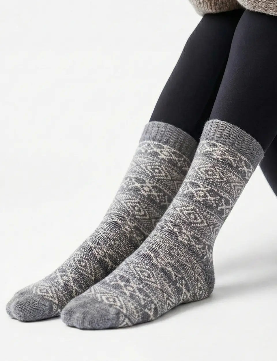 Sliponline Homesocks  bedsokken met wol - Warme huissokken