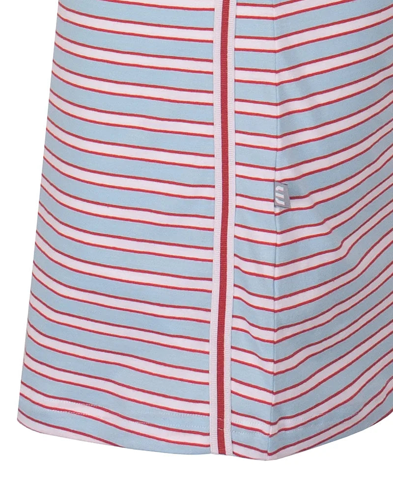 Sliponline Irresistible dames pyjama lange mouw - Ronde hals - Summer blue