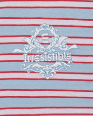 Sliponline Irresistible dames pyjama lange mouw - Ronde hals - Summer blue