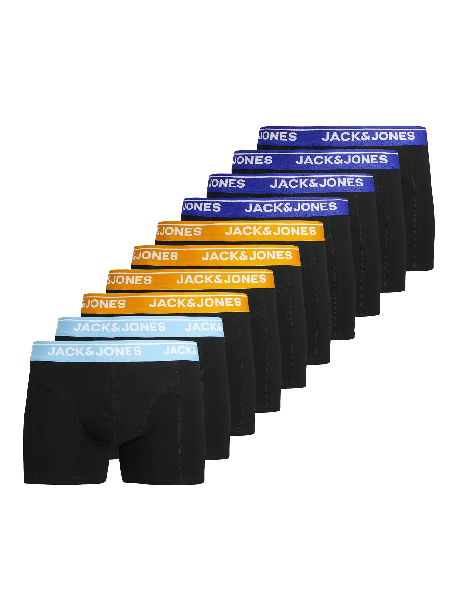 Sliponline Jack & Jones 10-Pack heren boxershorts - Katoen
