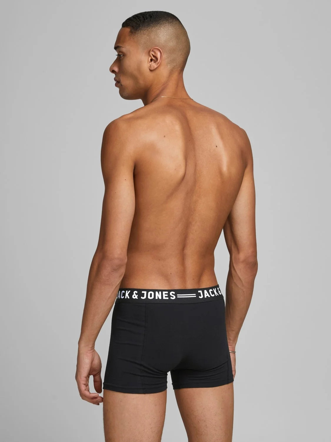 Sliponline Jack & Jones 3-Pack heren boxershorts - Black waistband