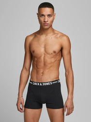 Sliponline Jack & Jones 3-Pack heren boxershorts - Black waistband