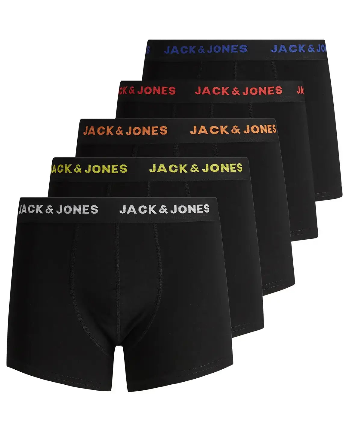 Sliponline Jack & Jones 5-Pack heren boxershorts - Black Friday