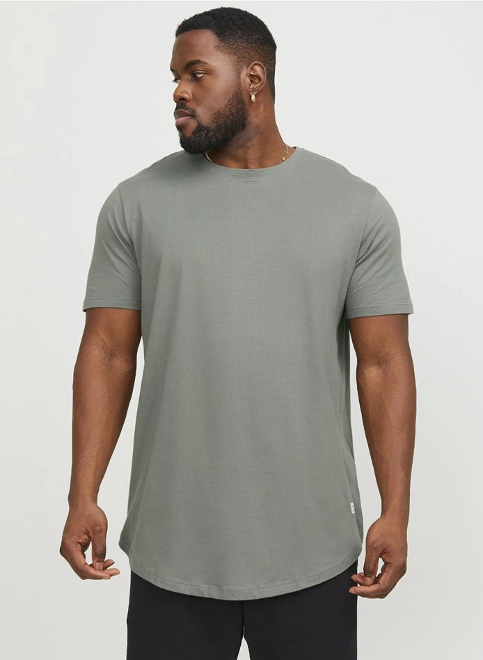 Sliponline Jack & Jones grote maat heren T-shirt - ronde hals