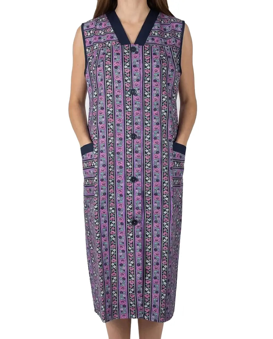 Sliponline Ma Flodder jasschort Purple Flower-2
