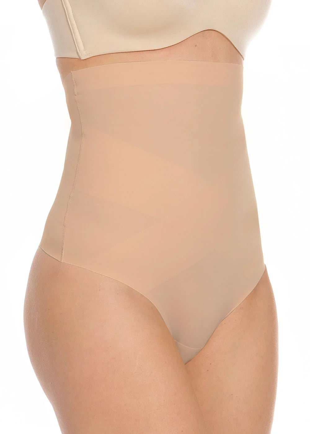Sliponline Magic Extra sterke hoge corrigerende string - Ultra Sexy Hi-thong