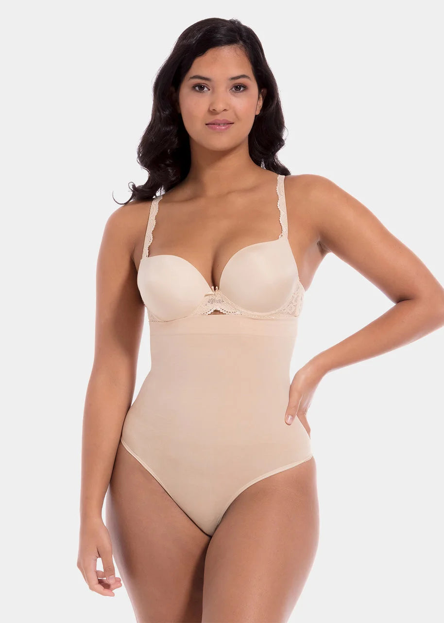 Sliponline Magic hoge corrigerende String Bamboe - High Waist