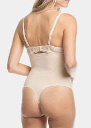 Sliponline Magic hoge sterk corrigerende string - Maxi Sexy Hi-Thong