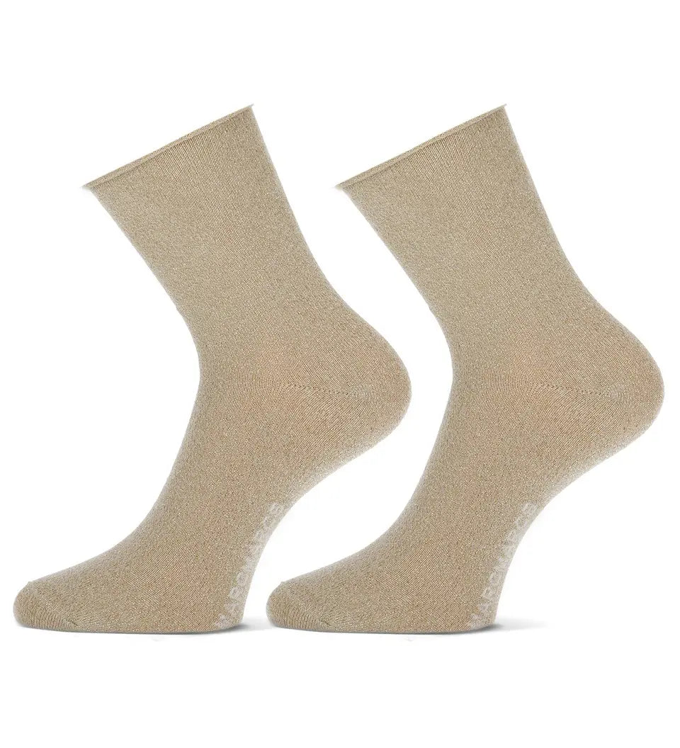 Sliponline Marcmarcs 2-pack dames glitter sokken