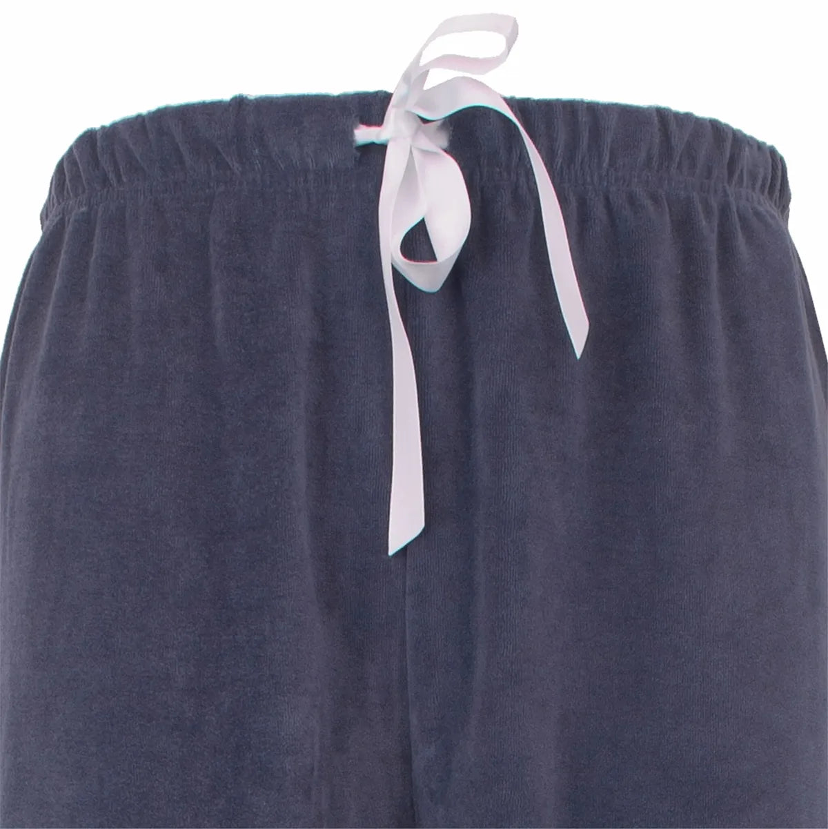 Sliponline Medaillion dames huispak Velours - Chique Blue