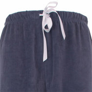 Sliponline Medaillion dames huispak Velours - Chique Blue