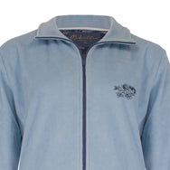 Sliponline Medaillion dames huispak Velours - Chique Blue