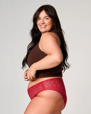 Sliponline Moodies Menstruatie dames kanten hipster - Hipster lace