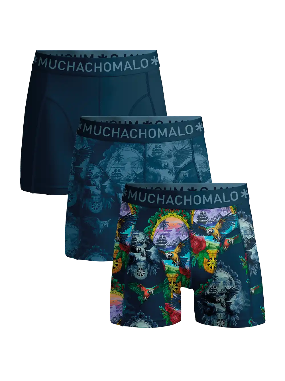 Sliponline Muchachomalo 3-Pack Heren Boxershort - Tree friends