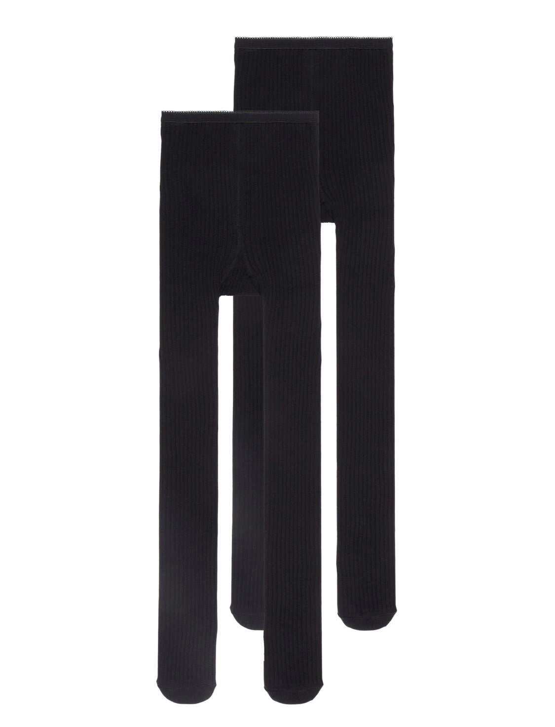Sliponline Name-It 2-Pack meisjes Panty / legging - Rib