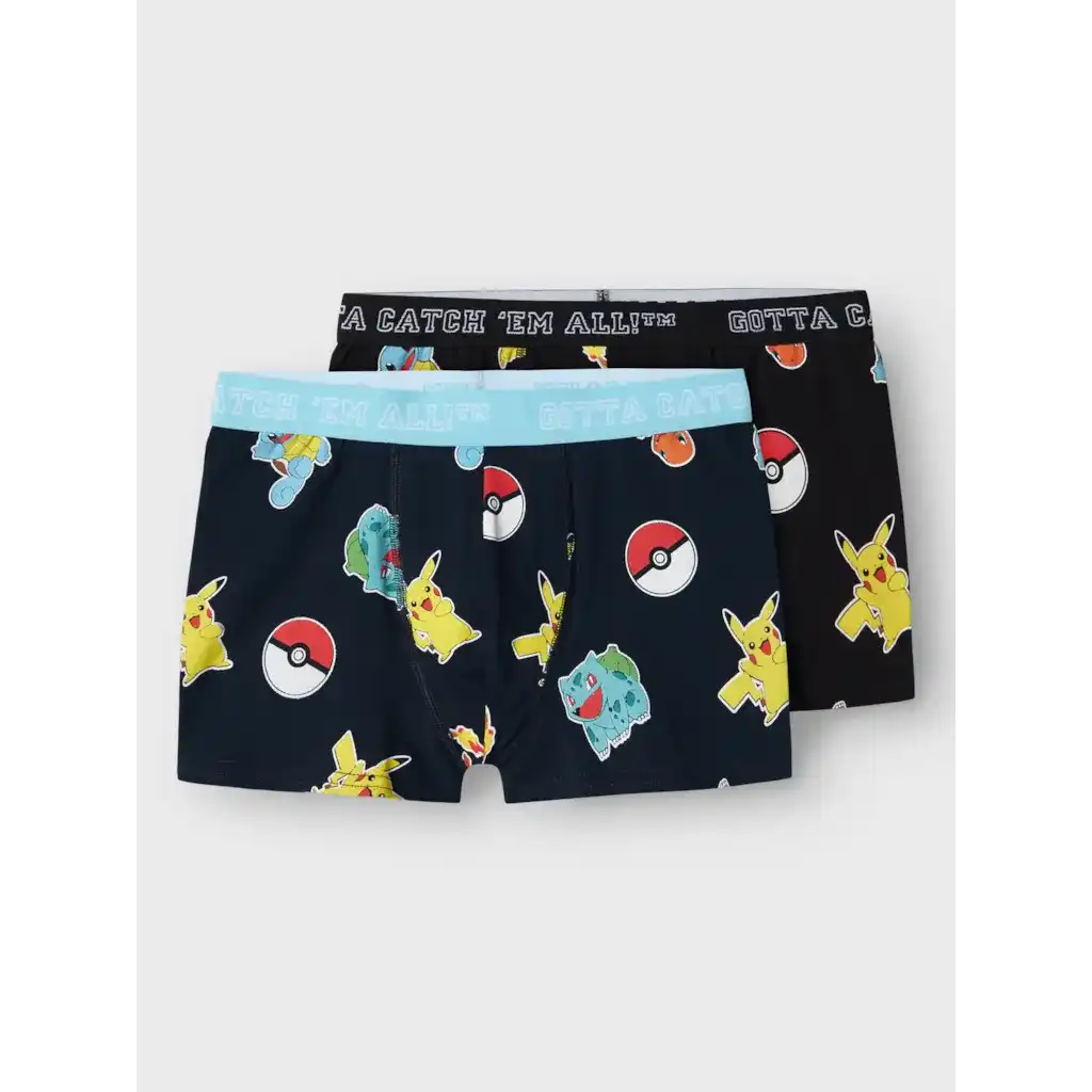 Sliponline Name it 2-pak jongens boxershort - Pokémon