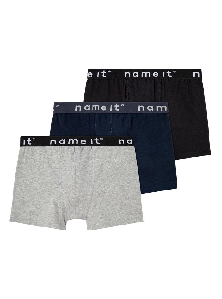 Sliponline Name it 3-pak jongens boxershorts - Basic