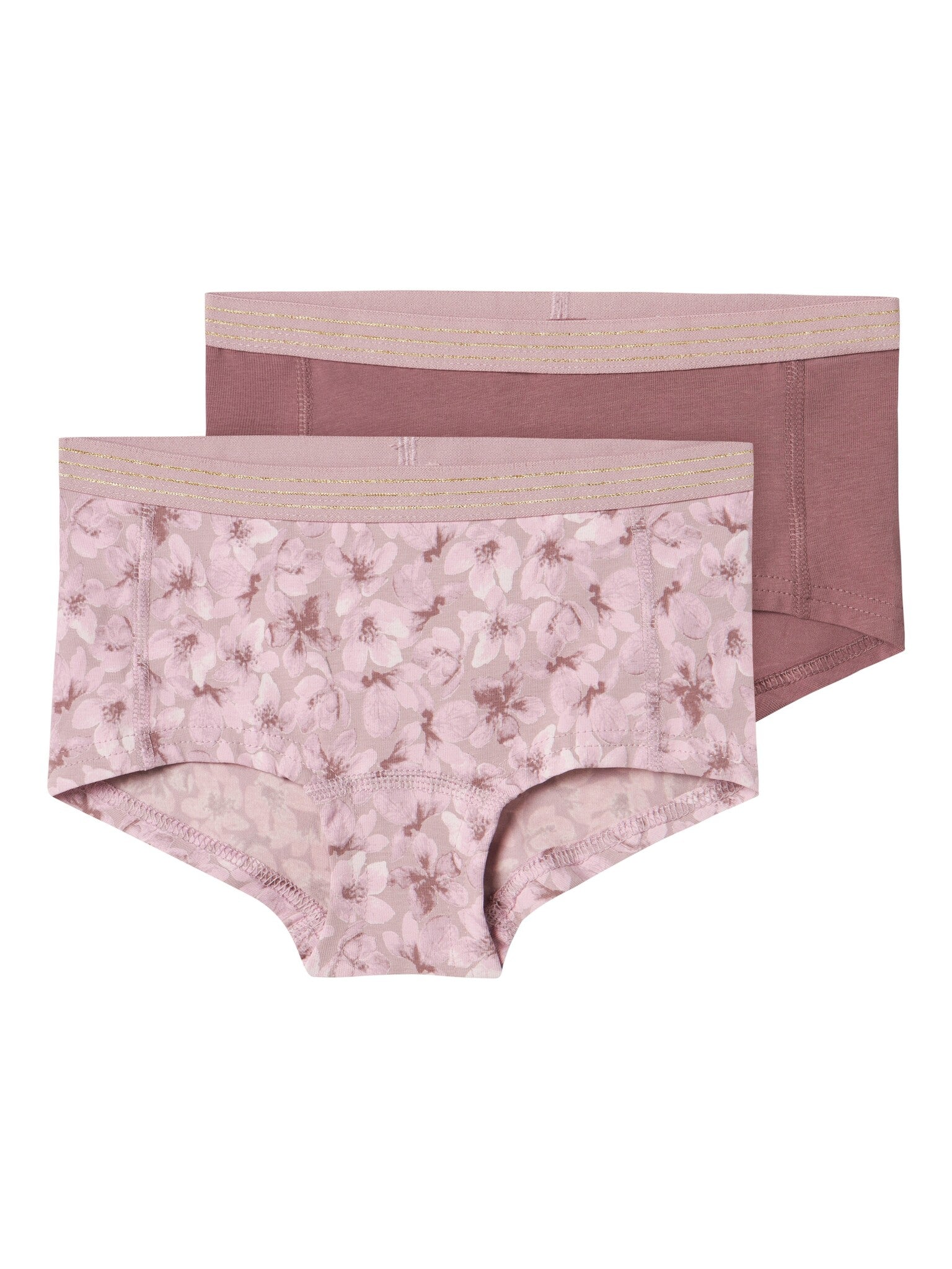 Sliponline Name it meisjes hipster 2-pak - Mauve Shadows