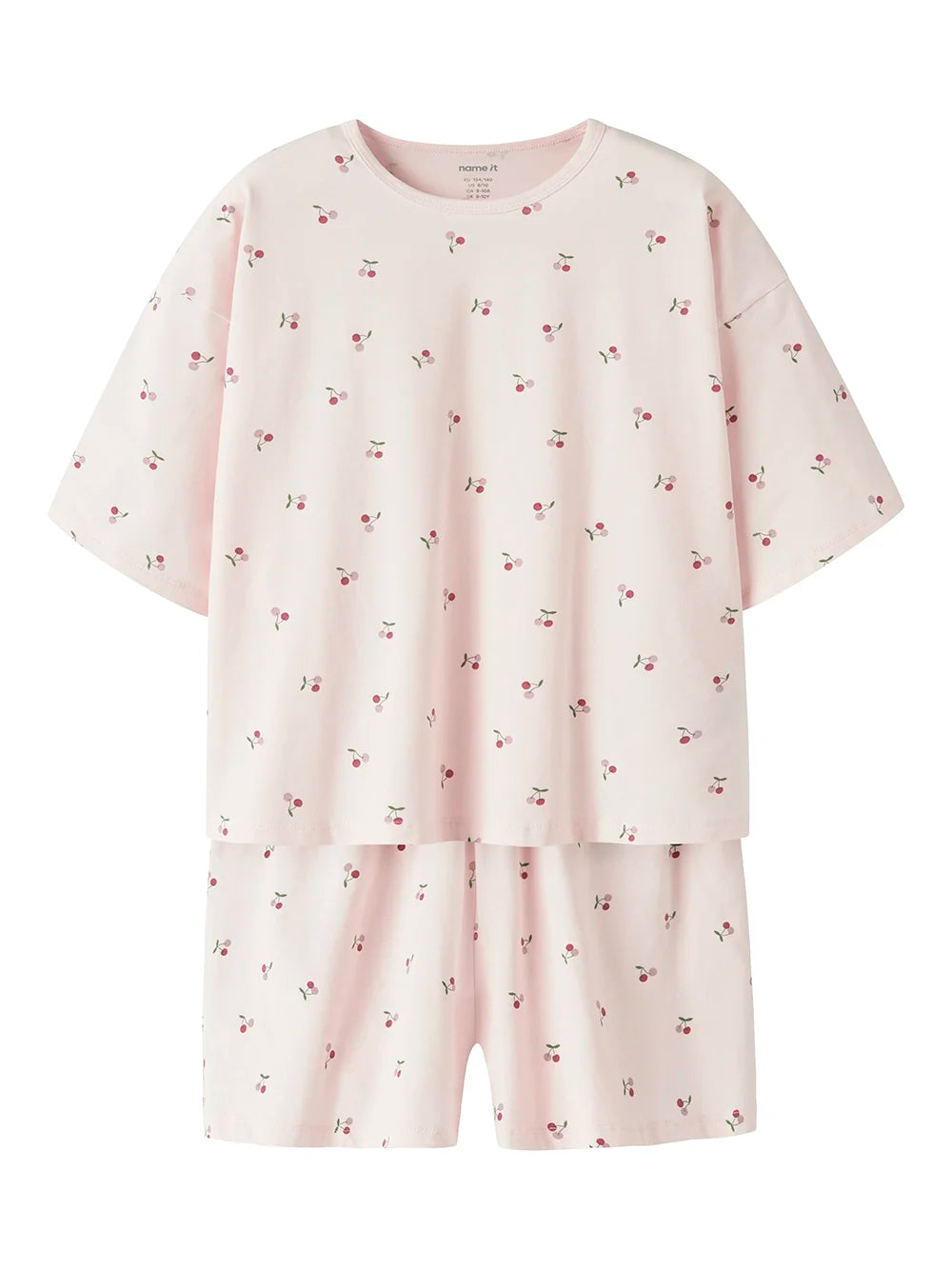Sliponline Name it meisjes shortama - Cherry blossom