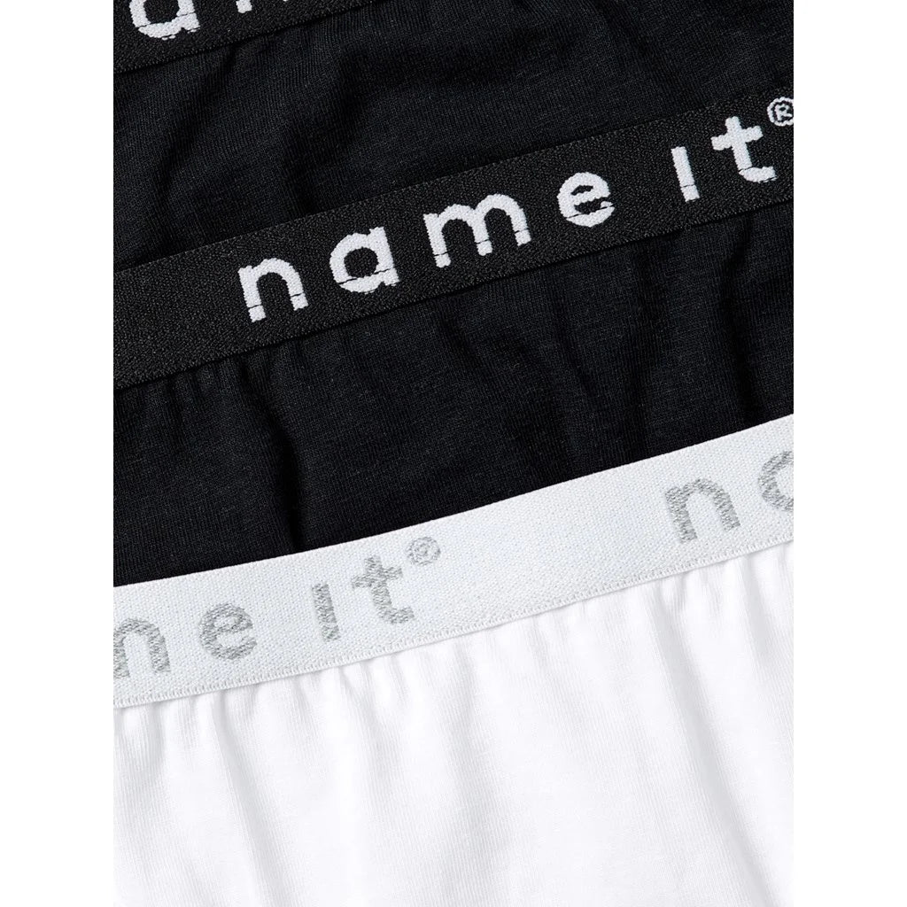 Sliponline Name it meisjes slips - 3-pack - Basic
