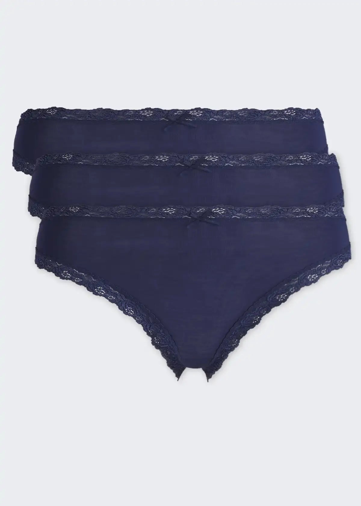 Sliponline Nina von C 3-pack dames Jazzpant - Kant