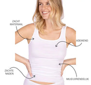 Sliponline Nina von C dames hemd biologisch katoen