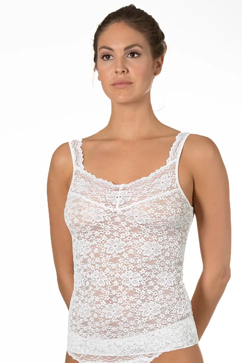 Sliponline Nina von C dames hemd kant - Millefleurs