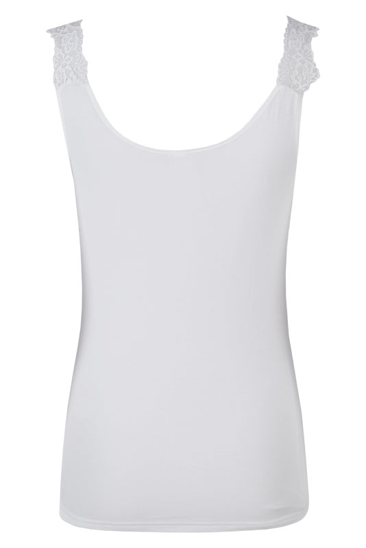 Sliponline Nina von C dames hemd kant Modal - brede bandjes