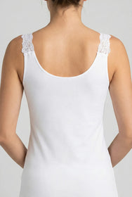 Sliponline Nina von C dames hemd kant Modal - brede bandjes