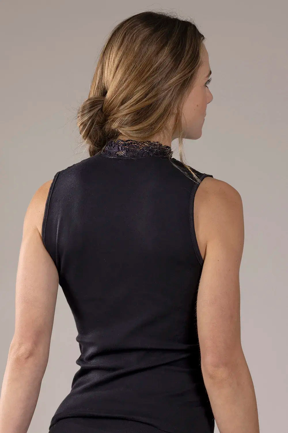 Sliponline Nina von C dames Kanten Top - Blazershirt