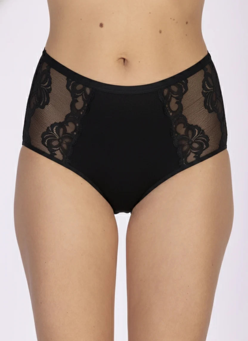 Sliponline Nina von C dames maxi-taille slip kant