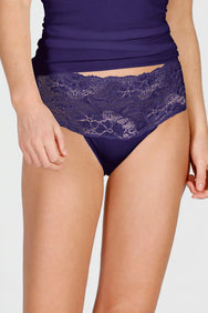 Sliponline Nina von C dames taille slip kant - Biologisch katoen