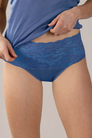 Sliponline Nina von C dames taille slip kant - Biologisch katoen