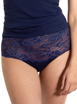 Sliponline Nina von C dames taille slip kant - Biologisch katoen