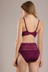 Sliponline Nina von C kanten dames Taille Slip - Millefleurs