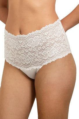 Sliponline Nina von C kanten dames Taille Slip - Millefleurs