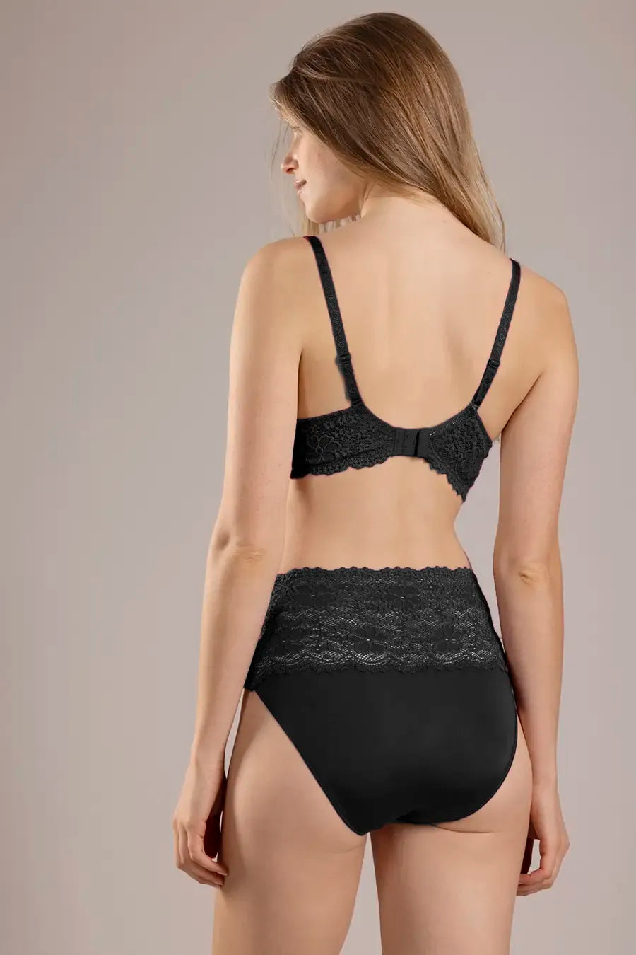 Sliponline Nina von C kanten dames Taille Slip - Millefleurs
