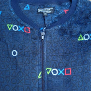 Sliponline Outfitter fleece jongens onesie - Blox