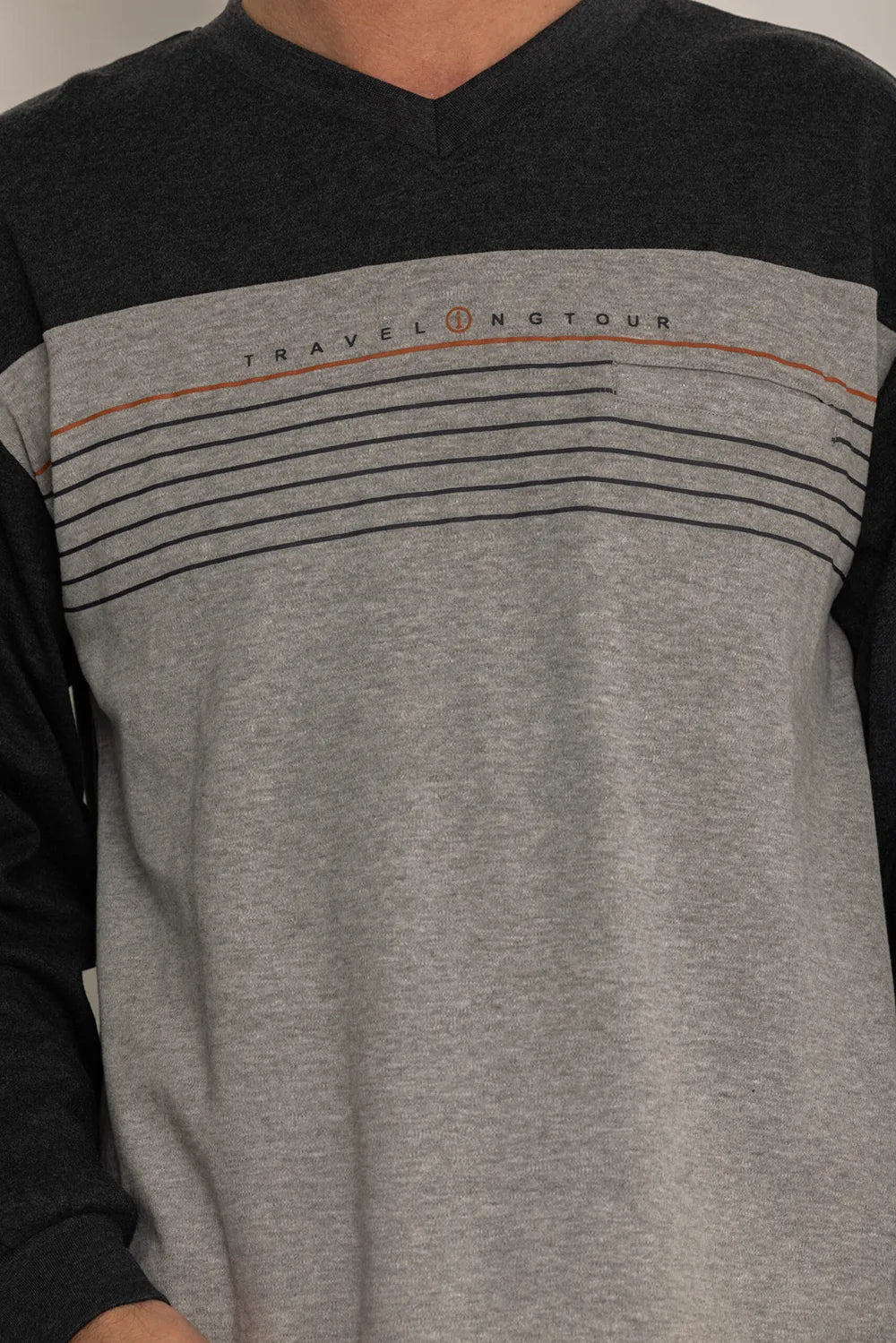 Sliponline Outfitter heren pyjama - Katoen Interlock - Traveling
