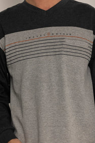 Sliponline Outfitter heren pyjama - Katoen Interlock - Traveling