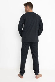 Sliponline Outfitter heren pyjama - Katoen Interlock - Traveling