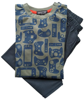 Sliponline Outfitter jongens pyjama katoen "gaming"