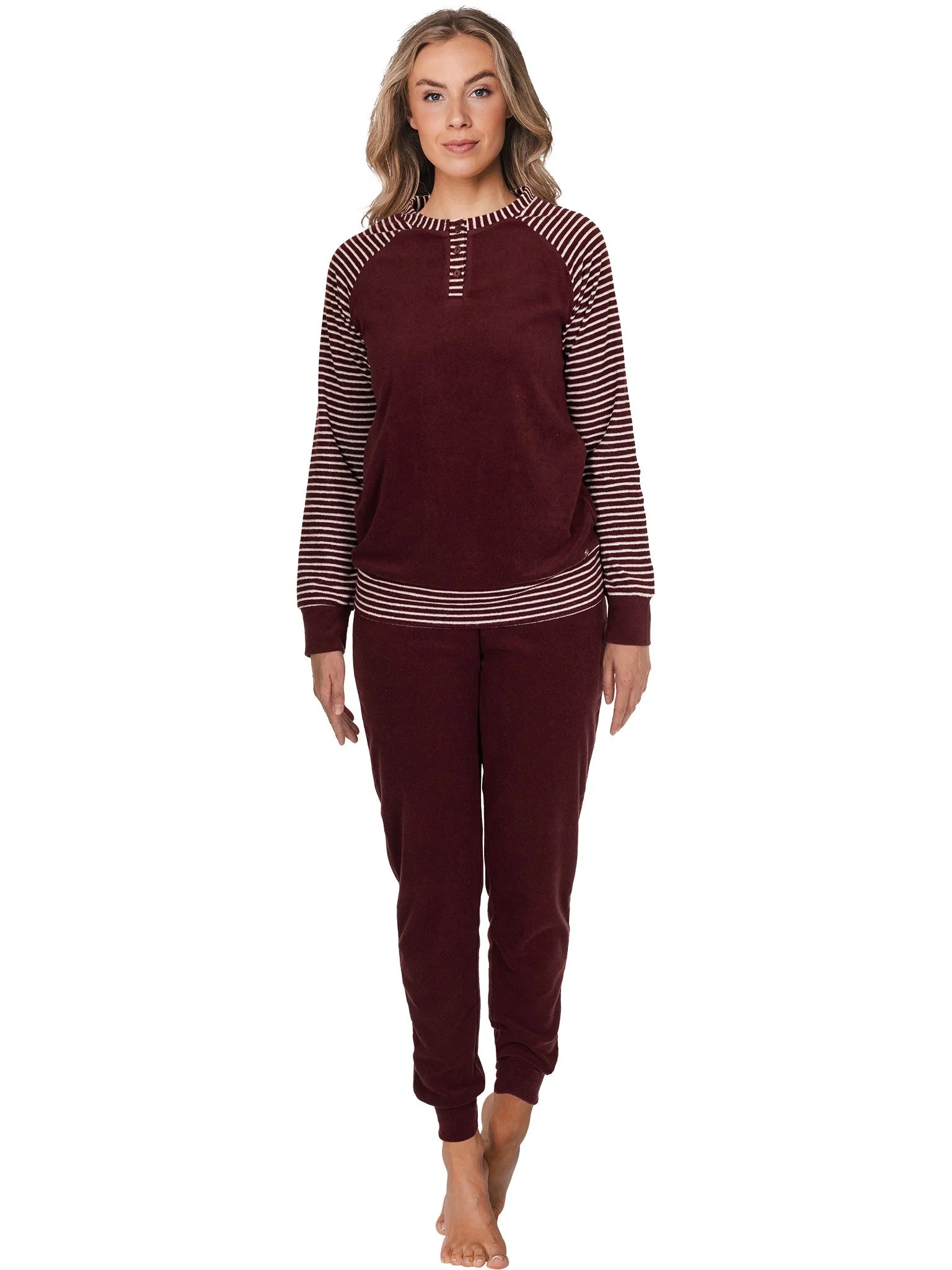 Sliponline Pastunette dames pyjama Badstof - NOS