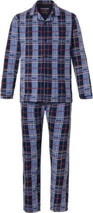 Sliponline Pastunette Heren pyjama Flanel - knoopsluiting - NOS
