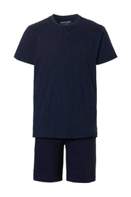 Sliponline Pastunette heren shortama - Blue stripes - NOS