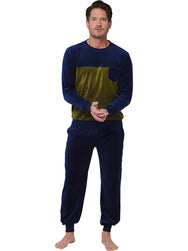 Sliponline Pastunette velours Heren pyjama - Adventure