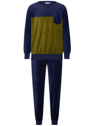 Sliponline Pastunette velours Heren pyjama - Adventure